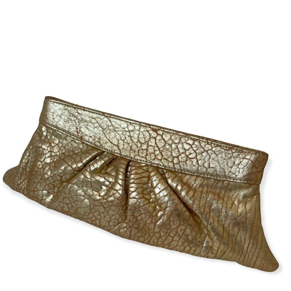 Lauren Merkin Gold Clutch
